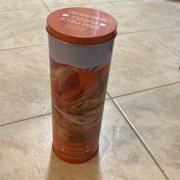 1000 piece puzzle “Rainbow mountain”. Size - 57x43cm. BRAND NEW, NEVER OPENED! - Picture 1 of 3